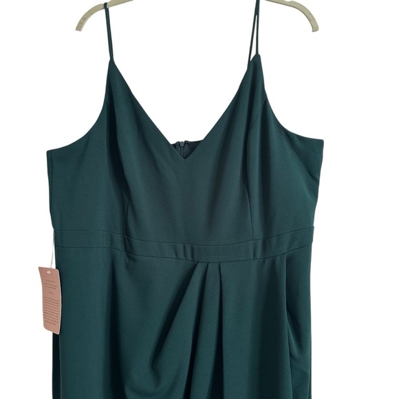 NWT BHLDN CARON EMERALD GREEN DRESS SIZE 24 - Picture 6 of 16